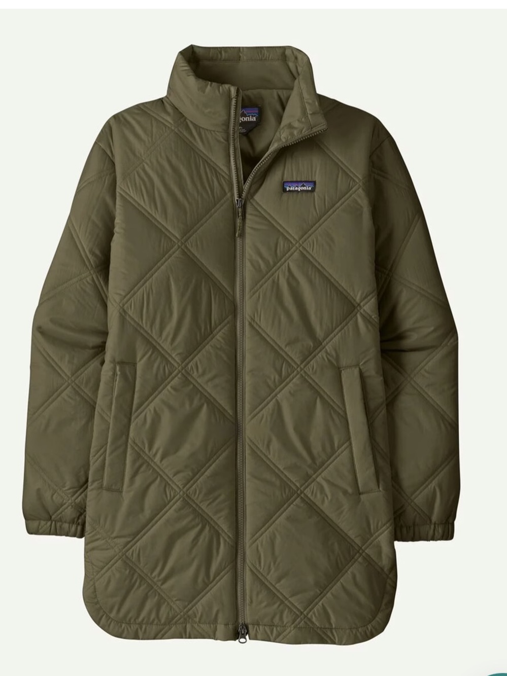 Patagonia Olive Green Quilted Jacket